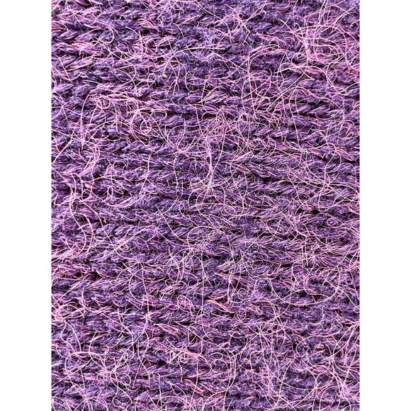 Jason Maxwell Vintage Purple Tassel Turtle Neck Knit Sweater M - Picture 7 of 9